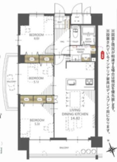 【間取り】 | ☆サニーハイム舟入　中古マンション☆