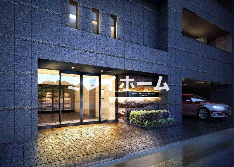 レガリス品川南大井パークサイドのエントランス