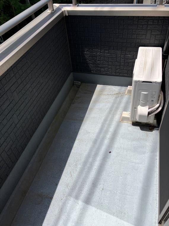 中央町戸建のバルコニー