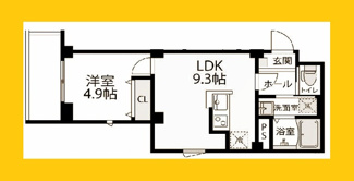 【間取り】 | ラ・グラシューズ