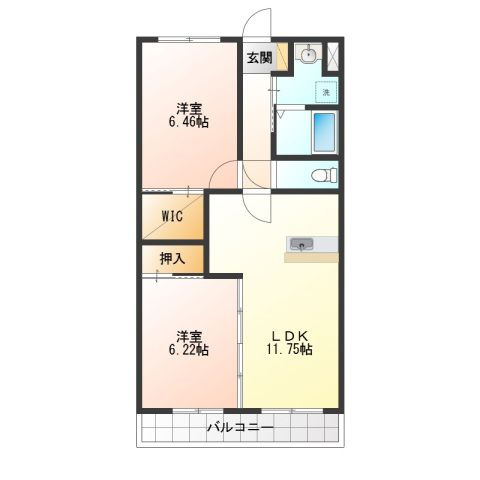 ラ・ルーチェの間取り