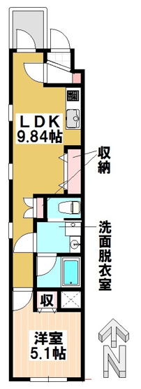 【間取り】 | ソリッド瑞穂通