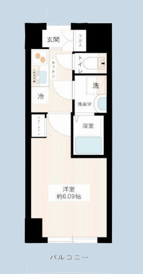 MAXIV八王子DUEの間取り