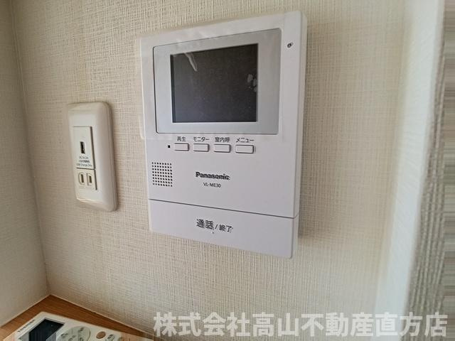 直方市大字感田のアパートのセキュリティ