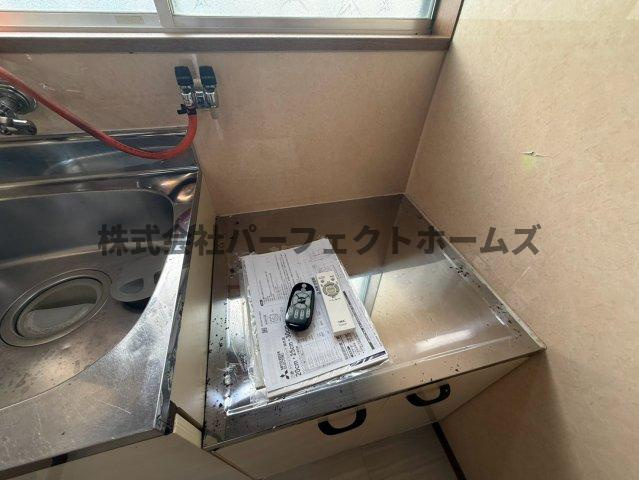 川勝町テラスハウスのキッチン|キッチンです