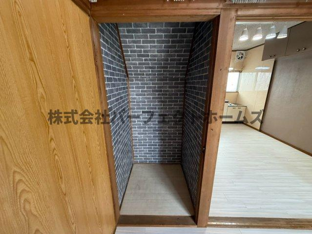 川勝町テラスハウスの収納|収納豊富です