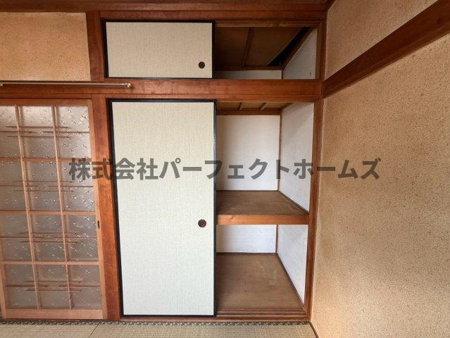 川勝町テラスハウスの収納|収納豊富です