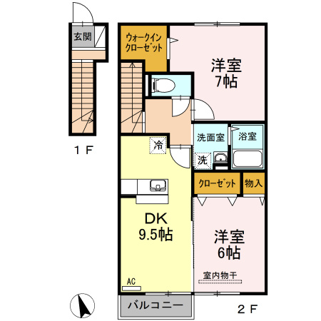 レフア Ⅱの間取り