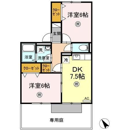 アイルサイドの間取り