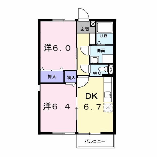 リバーサイドコートの間取り|間取図