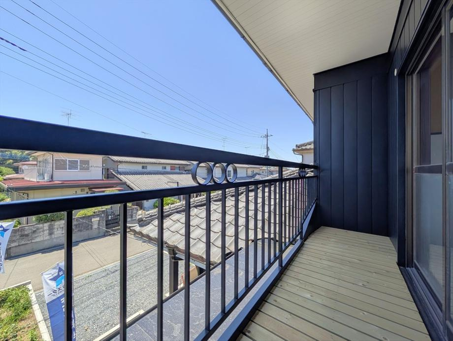 小山市乙女　中古戸建　敷地50.81坪のバルコニー