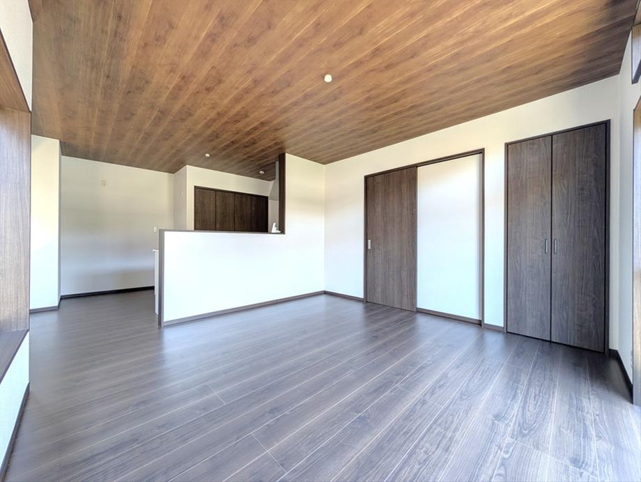 小山市乙女　中古戸建　敷地50.81坪の居間・リビング