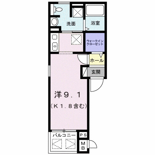 エンの間取り|間取図