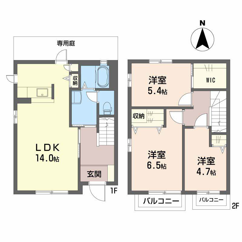 高須台スカイステージの間取り