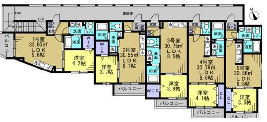 ５５−１ 船橋の間取り