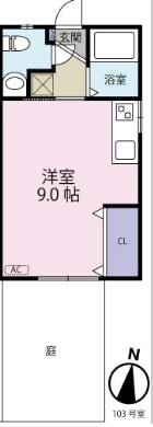 【間取り】 | ルミエール松原Ⅱ