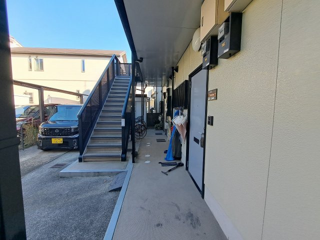 浜田12番館のロビー