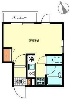 コスモ阿佐ヶ谷の間取り
