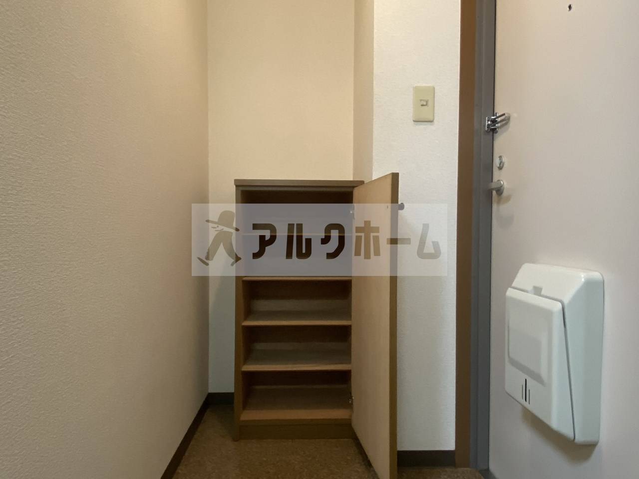 ベルハイツの玄関