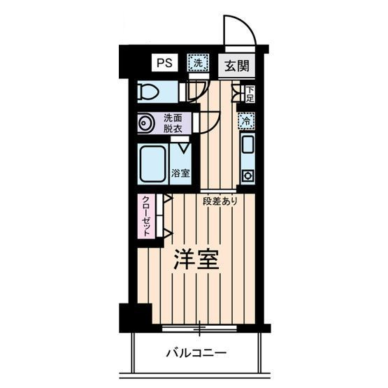 モノリス・ワンの間取り|間取りです。