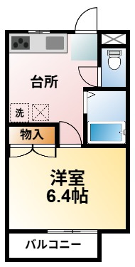 ジョリエ東金B棟の間取り