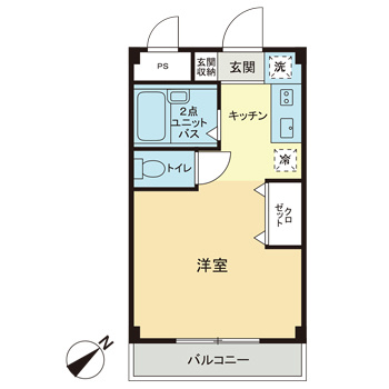 【間取り】 | ラ・ピアッザ豊玉