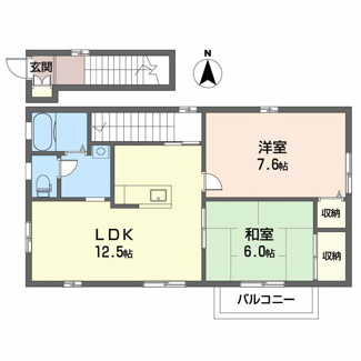 【間取り】 | グランコート久万ノ台