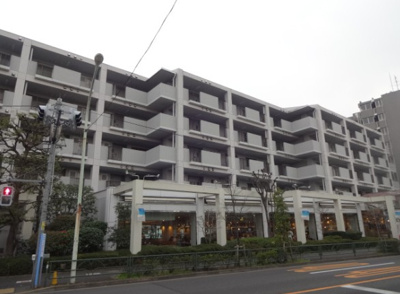 【外観】 | ラ・ヴェール浜田山 | 鉄筋コンクリート造のがっちりとした建物。