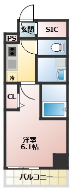 【間取り】 | S-RESIDENCE船橋alesia