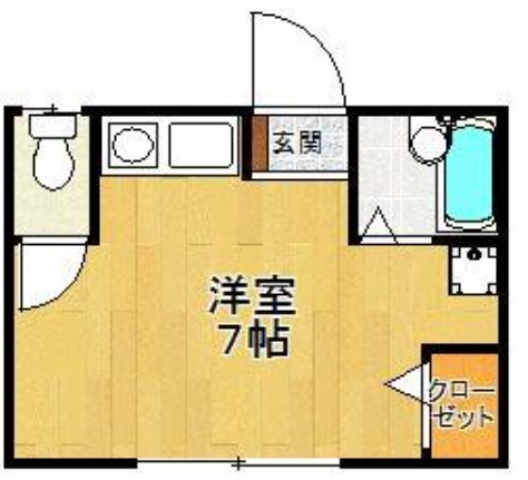 ワカキハウスの間取り