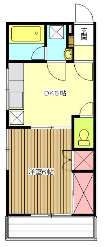 サニーコートⅡの間取り