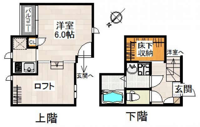 ＣＢ指扇ジラソーレの間取り