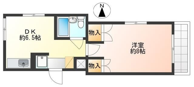 府中ロイヤルマンションの間取り
