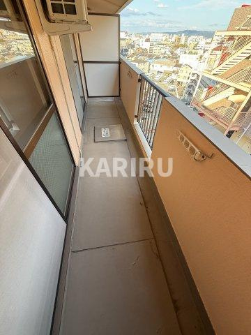 M'sプラザ城東五番館のバルコニー