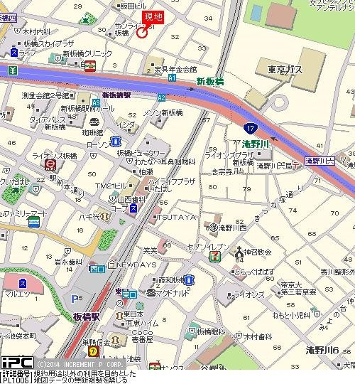 【地図】 | プレール新板橋