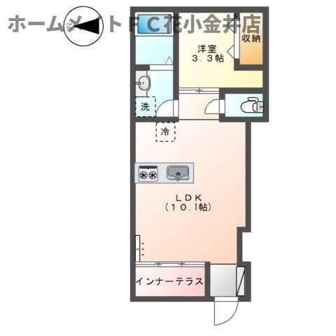 【間取り】 | アルデュール　ロゼ　（Ardeur Rose）