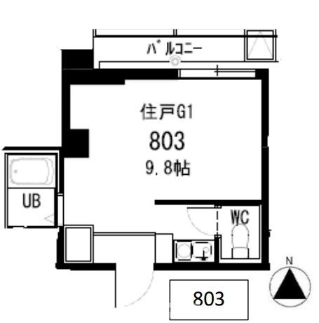 ノベラ御幸通の間取り
