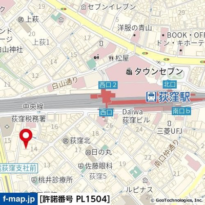 【地図】 | ワコーレ荻窪