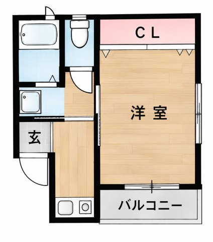 MezonFumi（メゾンフミ）の間取り