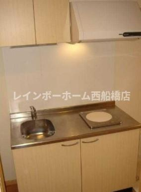 シャトーグレイスのキッチン