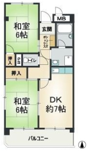 ビューハイツクラタ の間取り
