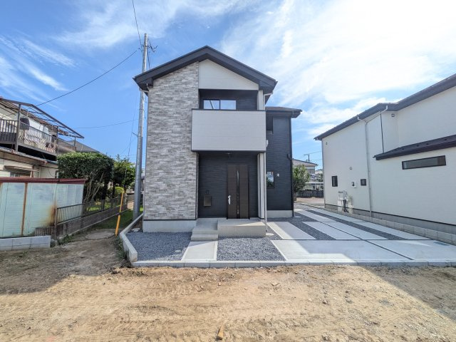 土浦市文京町　2期　新築戸建て　2号棟の外観