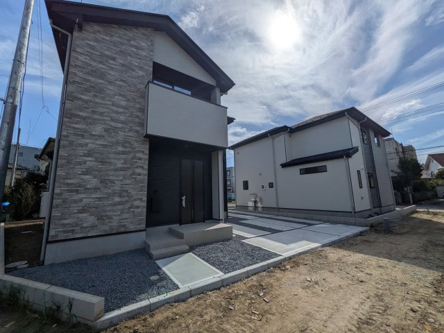 土浦市文京町　2期　新築戸建て　2号棟の外観