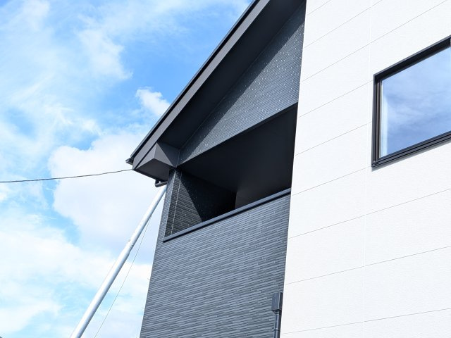 土浦市文京町　2期　新築戸建て　2号棟のバルコニー
