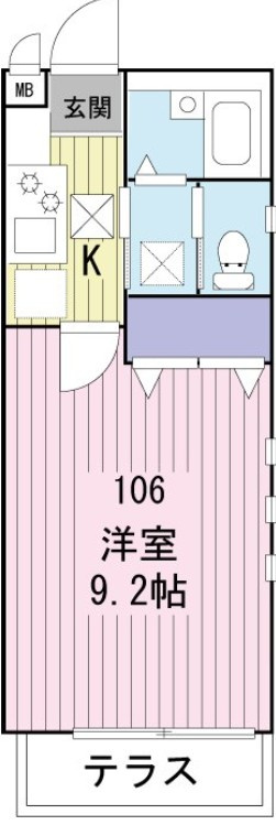 プレジール柏の間取り