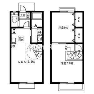 グラシア小町の間取り