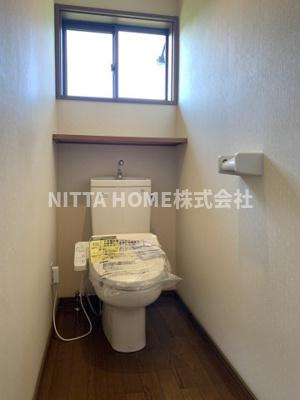 丹波市柏原町柏原のアパートのトイレ|温水洗浄付きのトイレです＊