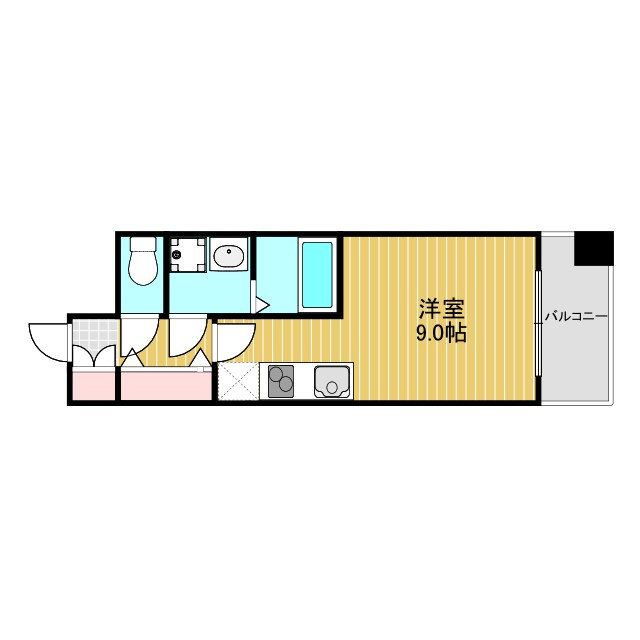 アドバンス新大阪3の間取り