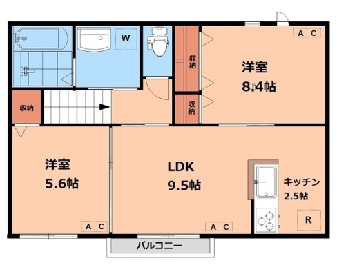 ベルツリーの間取り