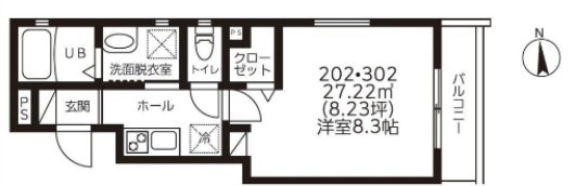 リーブルファイン南流山Ｂ棟仲介手数料（賃料の1.10ヵ月）の50％OFF対象物件！の間取り